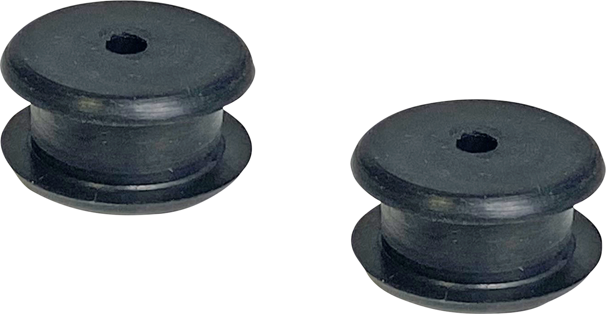 Custom Dynamics 4-Wire Dual Color Saddlebag Latch Lights Rubber Grommets