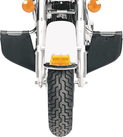 Drag Specialties Black Lower Highway Bar Rain Guards 91-05 Harley Dyna FXDL