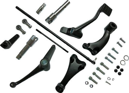 Harddrive Black Motorcycle Forward Control Kit 2014-2020 Harley Sportster Models