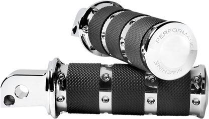 Performance Machine XLS Chrome Foot Pegs 2018-2020 Harley Softail FXFB FLSL FLHC
