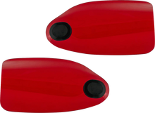 Klock Werks Flare Red Hand Guards for 2002-2025 Harley Davidson Hydraulic Clutch