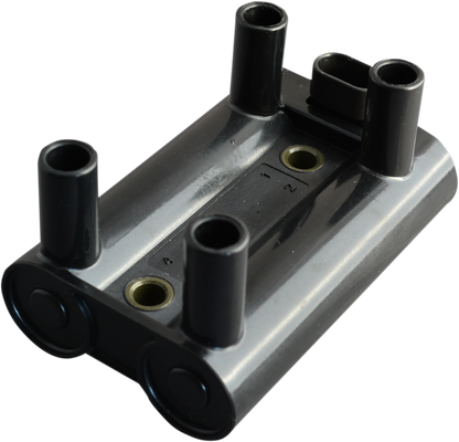 Drag Specialties Black Dual Fire Ignition Coil for 2017-2021 Harley Touring FLHX
