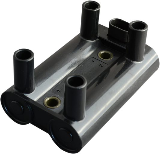 Drag Specialties Black Dual Fire Ignition Coil for 2017-2021 Harley Touring FLHX