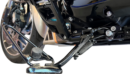 Paul Yaffe Black FIX-Stand Angle Block Kickstand for 2018-2024 Harley Softail