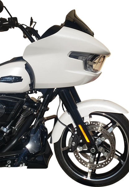 Wind Vest 10.5" Dark Smoke Fairing Windshield fits 2023-2025 Harley Road Glide