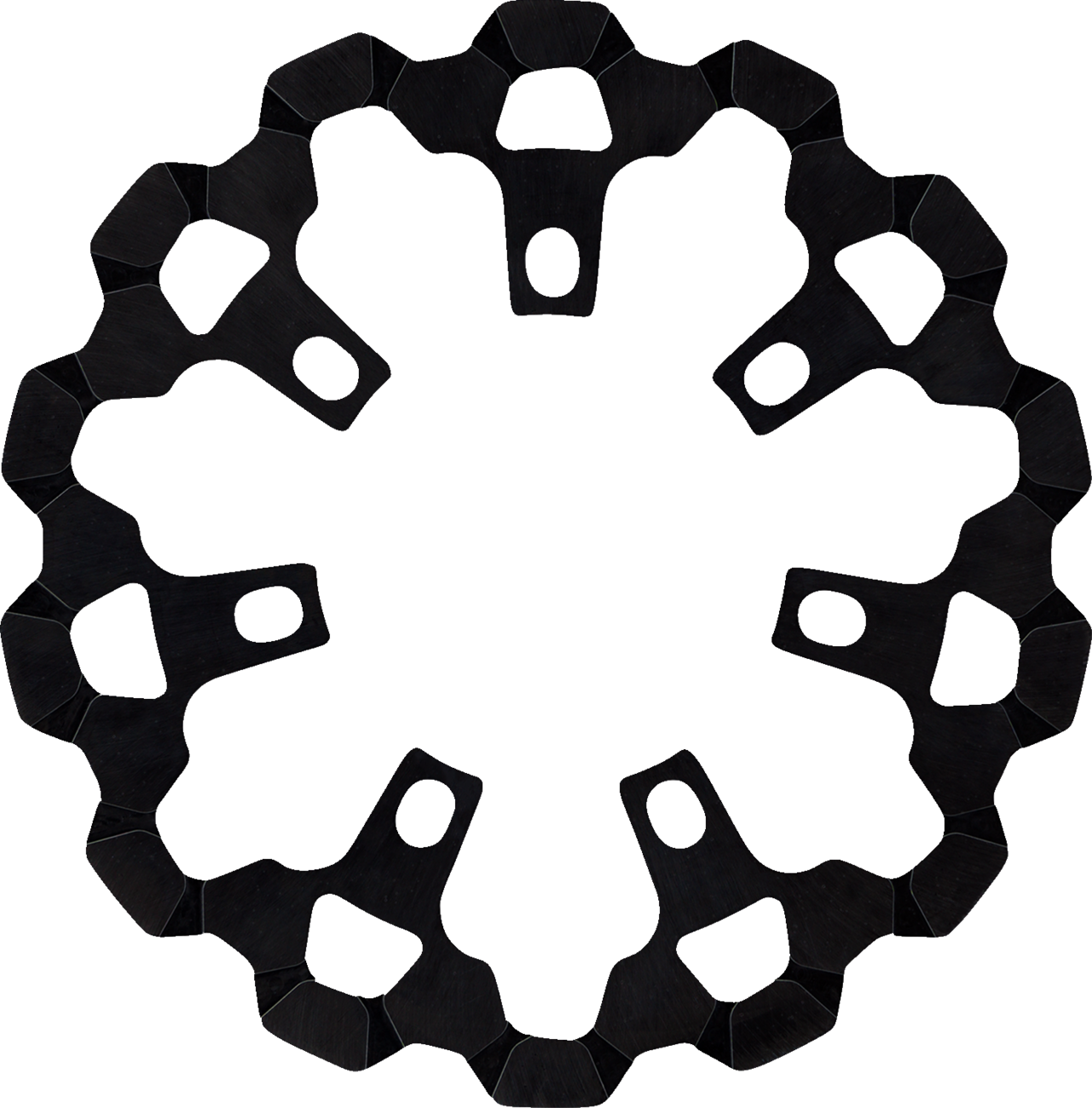 Lyndall Racing Enforcer Black Front Brake Rotor for 2020-2023 Harley Road Glide