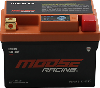 Moose Racing Lithium Ion Battery 70-19 BMW Suzuki Kawasaki Yamaha Honda