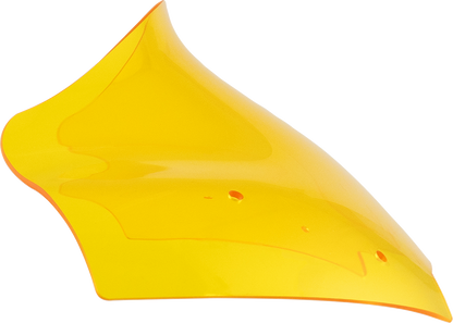 Klock Werks Kolor Flare 10" Yellow Windshield for 2023-25 Harley Road Glide FLTR