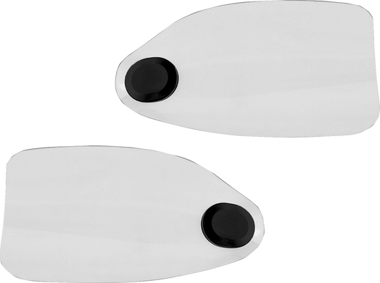 Klock Werks Clear Flare Hand Guards fits 2014-2025 Indian Challenger Chieftain