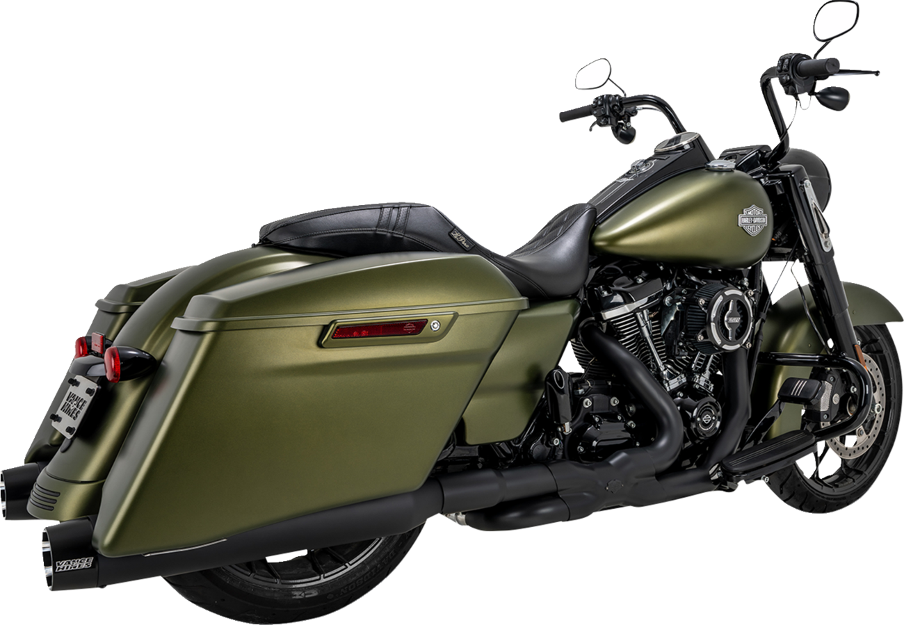 Vance & Hines Blackbird 450 Slip On Mufflers for 2017-2024 Harley Touring M8