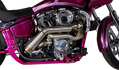 Trask  Brushed Tornado Turbo Performance Kit for 2017-2023 Harley Davidson M8
