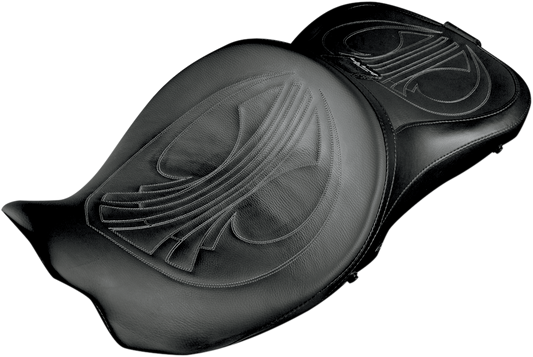 Danny Gray Airhawk Longhaul 2-Up Stitch Seat fits 2008-2024 Harley Touring