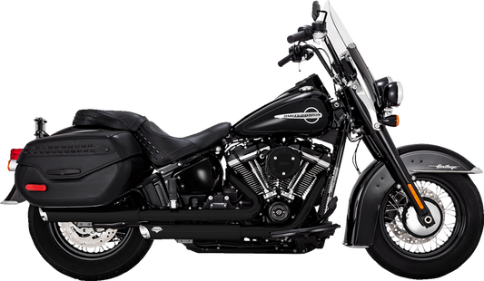 Vance & Hines Twin Slash PCX Slip On Mufflers 2018-2024 Harley Softail Heritage