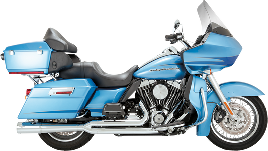 Vance & Hines Chrome 2-Into-1 Pro Pipe Exhaust System 2010-2016 Harley Touring
