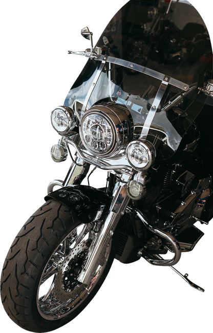 Custom Dynamics ProBEAM 7" Chrome LED Adaptive Headlight 1984-2024 Harley