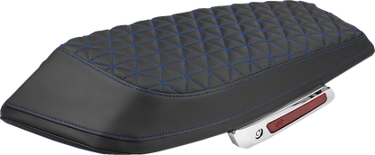 Saddlemen Blue Tri Gripper Saddlebag Lid Covers for 2023-2026 Harley Touring