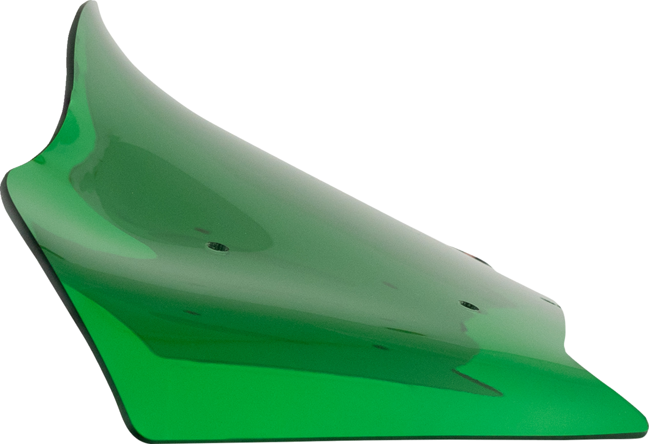 Klock Werks Kolor Flare 8" Green Windshield fits 2023-2025 Harley Street Glide