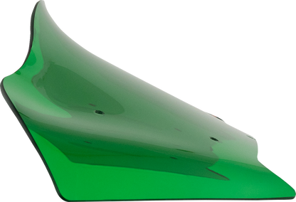 Klock Werks Kolor Flare 8" Green Windshield fits 2023-2025 Harley Street Glide