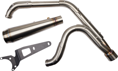 Trask Assault 2:1 Exhaust System  for 1984-2000 Harley Davidson FXR Low Rider