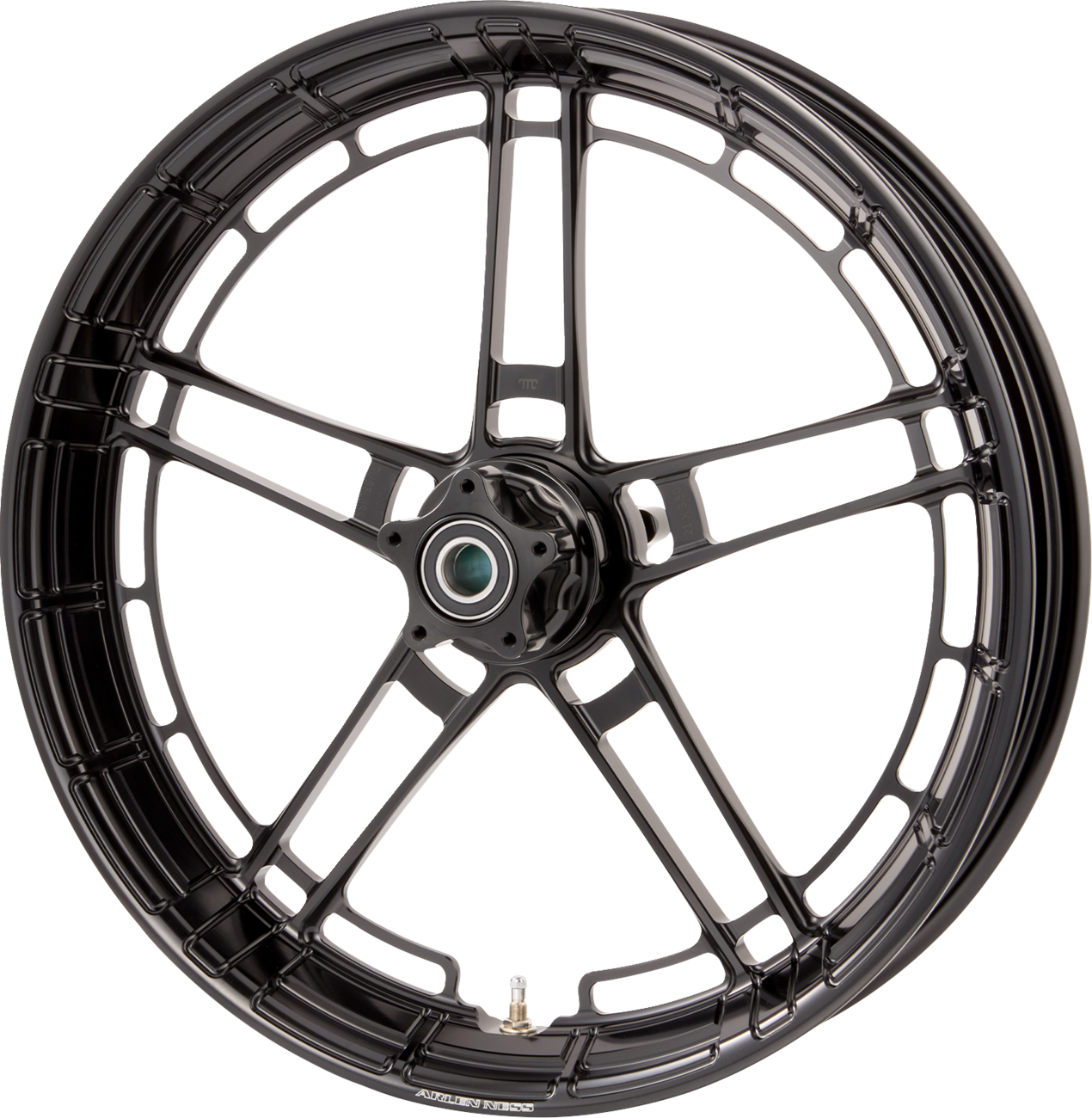 Arlen Ness Flatline Black 21" x 3.5" Front Motorcycle Wheel for Harley Davidson