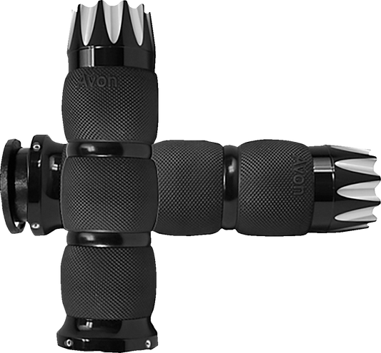 Avon Excalibur Air Cushion Hand Grips for 2014-2017 Indian Chieftain Dark Horse