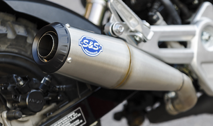 S&S Grand National Slip on Exhaust Muffler 2022 Honda Grom MSX125 Models