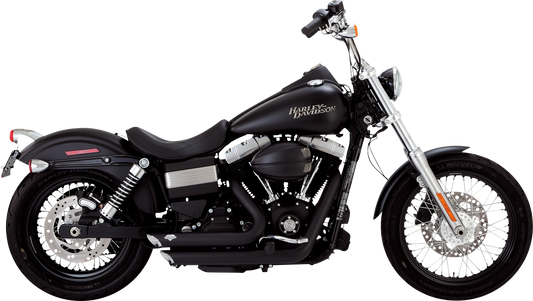 Vance & Hines Shortshots Staggered Exhaust System 2012-2017 Harley Dyna 47327
