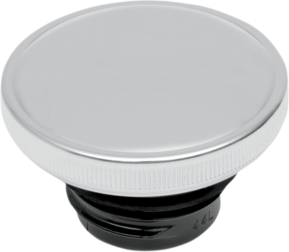 Drag Specialties Chrome Non-Vented Screw Gas Cap for 86-E96 Harley Dyna Softail