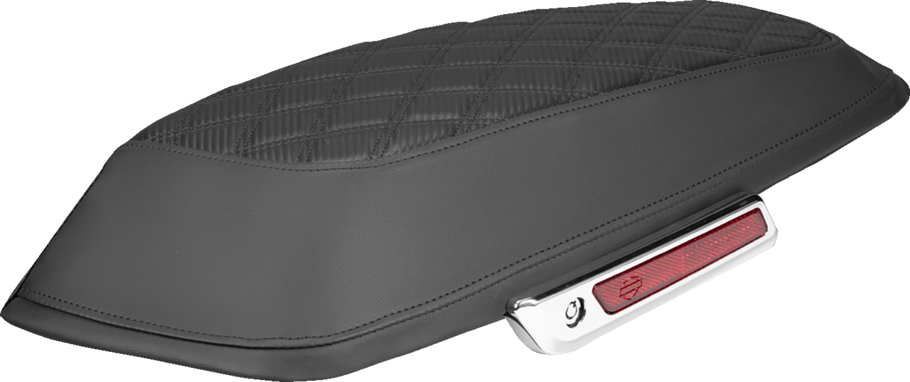 Saddlemen Carbon Lattice Stitch Saddlebag Lid Covers for 2014-25 Harley Touring