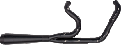 Trask Assault 2-1 Black Exhaust System fits 2006-2017 Harley Davidson Dyna FXD