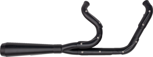 Trask Assault 2-1 Black Exhaust System fits 2006-2017 Harley Davidson Dyna FXD