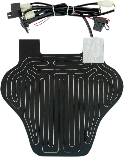 Saddlemen Universal Large Neoprene Motorcycle Seat Heater for Harley Davidson