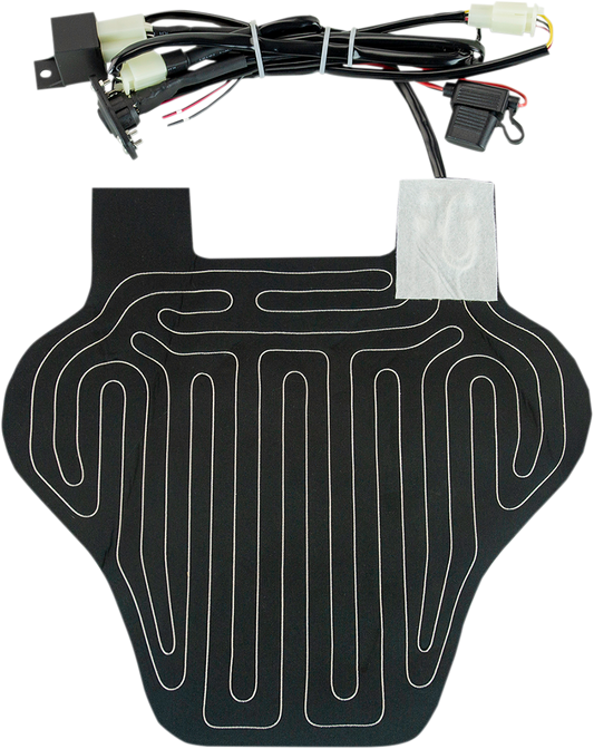 Saddlemen Universal Large Neoprene Motorcycle Seat Heater for Harley Davidson
