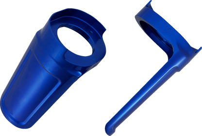 Arlen Ness Method Blue Fork Guards for 2014-2024 Harley Touring Bagger 120-019