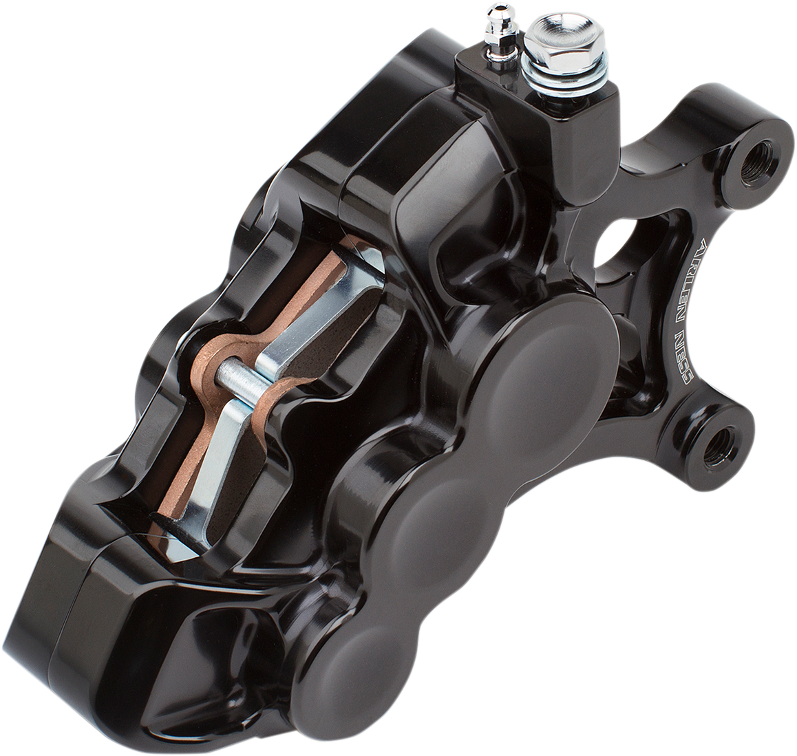 Arlen Ness Black 6-Piston Front Left Brake Caliper fits 2006-2025 Harley 14"