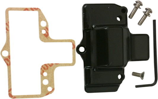Mikuni HSR Black Motorcycle Carburetor Carb Aluminum Top Cover for Harley