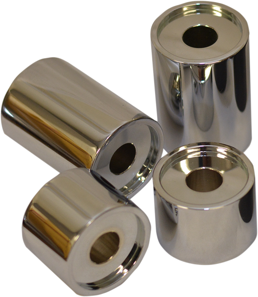 Wild 1 Chrome Universal Motorcycle 1 1/4" T-bar 2" Handlebar Riser for Harley