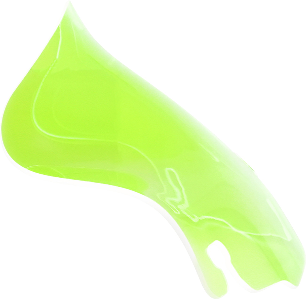 Klock Werks 6.5" Green Ice Flare Windshield fits 1996-13 Harley Touring Batwing