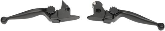 PSR Black Journey Adjustable Handlebar Lever Set for 2016 Harley FLSS FLSTFBS