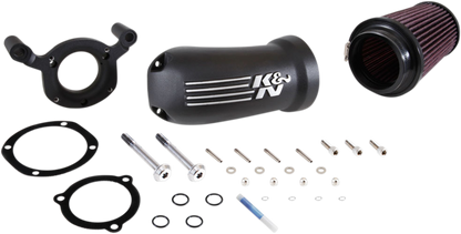 K&N Black Aircharger Air Cleaner Intake System for 2001-2017 Harley Touring Dyna