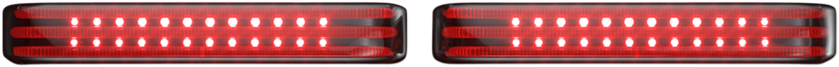 Custom Dynamics LED Sequential Black Saddlebag Lights 2014-2024 Harley Touring