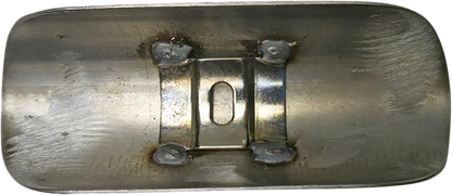 Bassani Partial Stainless Steel 5.5" x 2" Motorcycle Exhaust Heat Shield