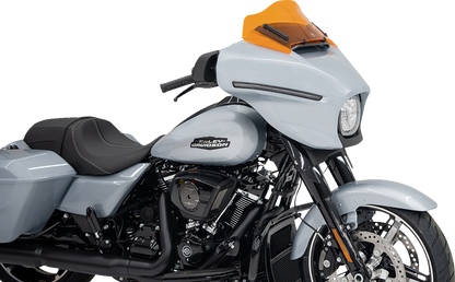 Klock Werks Kolor Flare 8" Orange Windshield fits 2023-2025 Harley Street Glide