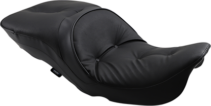 Drag Specialties Pillow Backrest Compatible Seat for 1997-2007 Harley Touring
