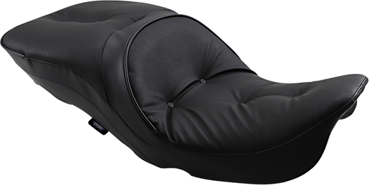 Drag Specialties Pillow Backrest Compatible Seat for 1997-2007 Harley Touring