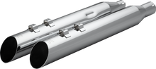 Khrome Werks 4" HP Plus Chrome Ripper Slip On Mufflers fits 17-25 Harley Touring