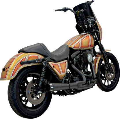 Bassani Road Rage 2-1 Black Exhaust System fits 1987-2000 Harley Davidson FXR