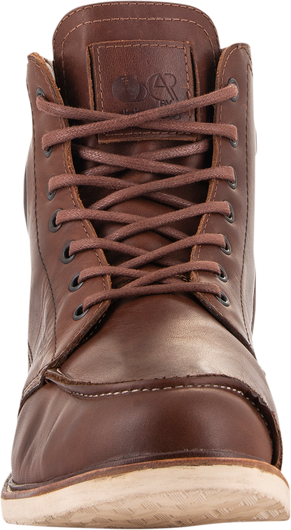 Alpinestars Oscar Monty v2 Brown Leather Motorcycle Riding Street Racing Boots
