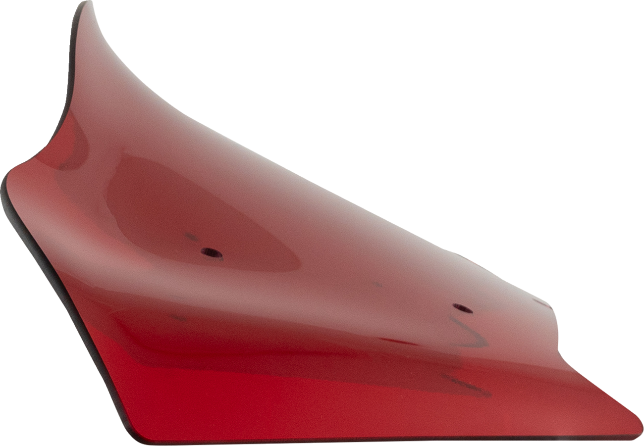 Klock Werks Kolor Flare 8" Red Windshield for 2023-2025 Harley Street Glide FLHX