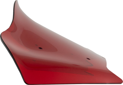 Klock Werks Kolor Flare 8" Red Windshield for 2023-2025 Harley Street Glide FLHX